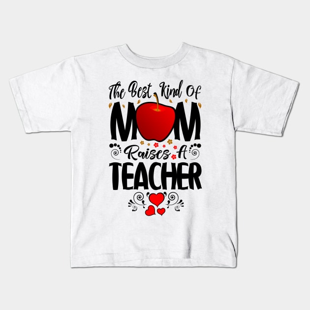 Teacher Mom Kids T-Shirt by Tesszero